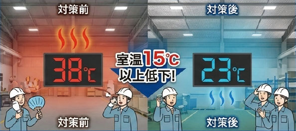 熱中症対策 義務化 遮熱シート 株式会社根本設備工業 秋田を中心に東北全域対応 | 空調設備・電気工事